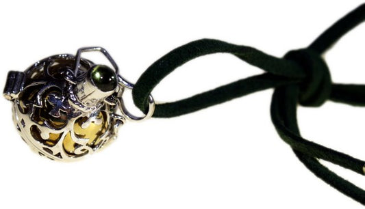 Colar Anjo de Prata Bell | Romance - 18mm