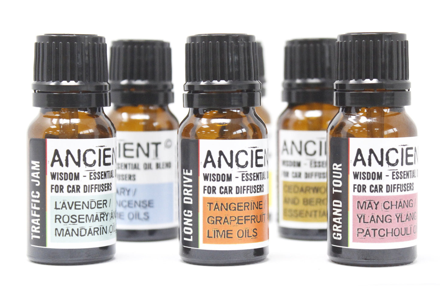 Óleo para difusores de carro - Viagem Tranquila | Focus & Drive (10ml)