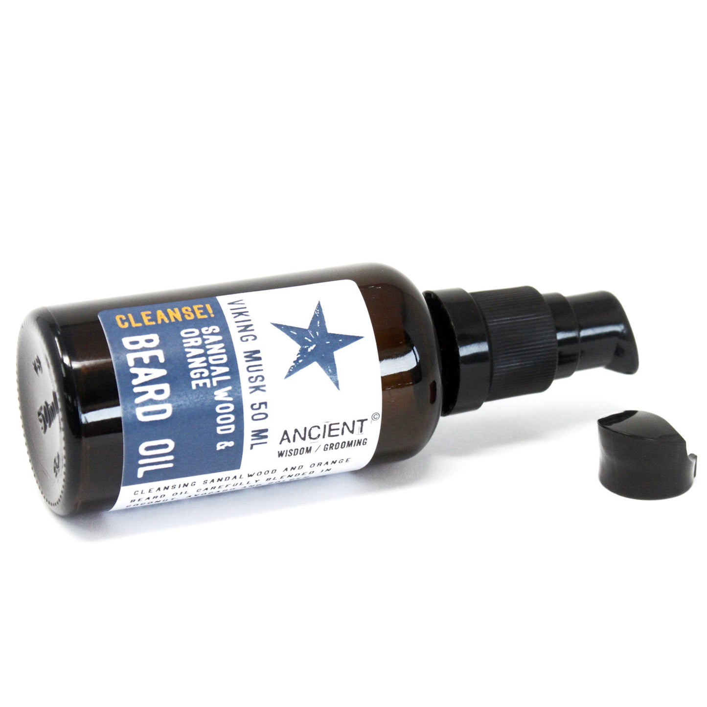 Óleos naturais para a barba | Viking Musk - Limpeza