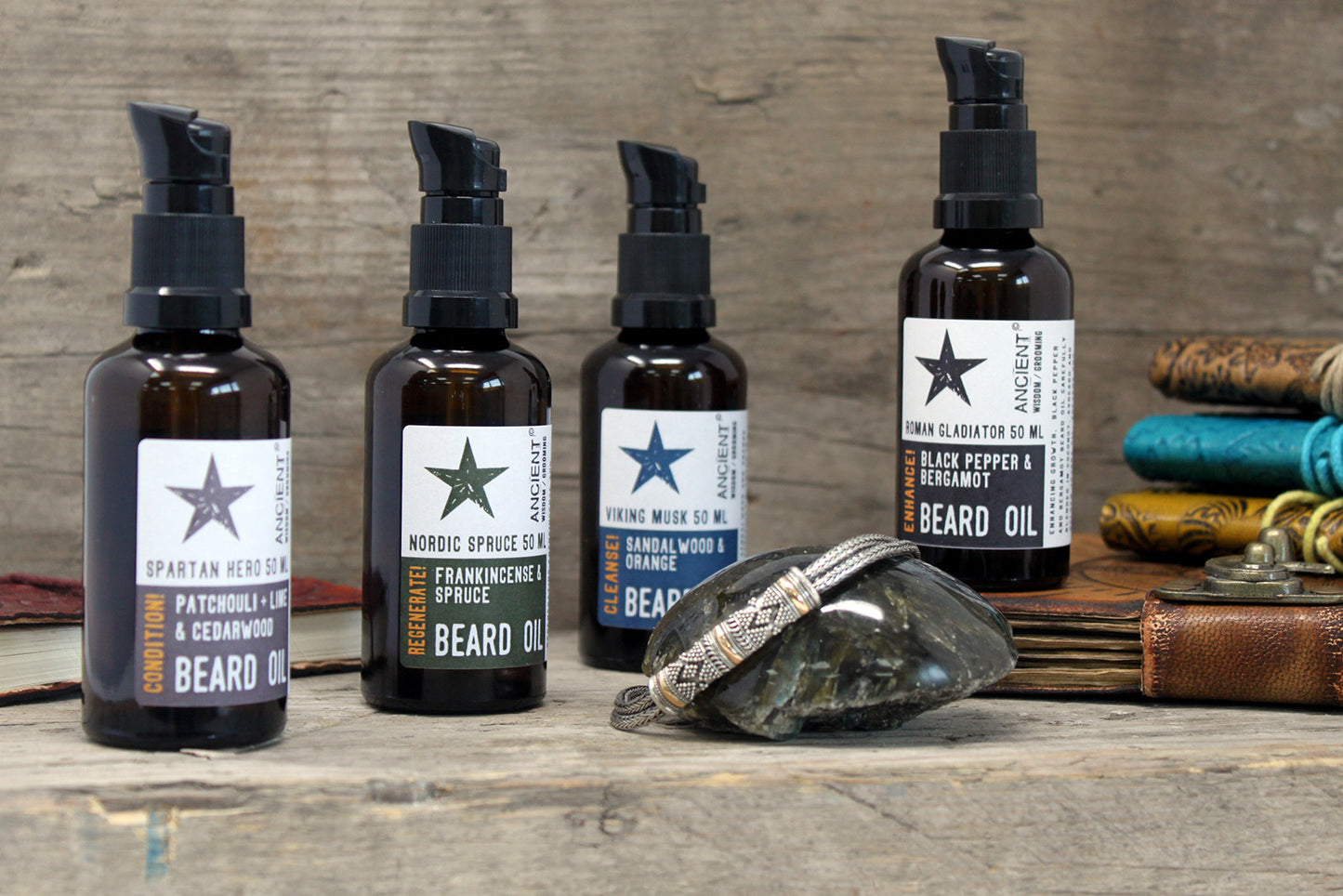 Óleos naturais para a barba | Nordic Spruce - Regeneração