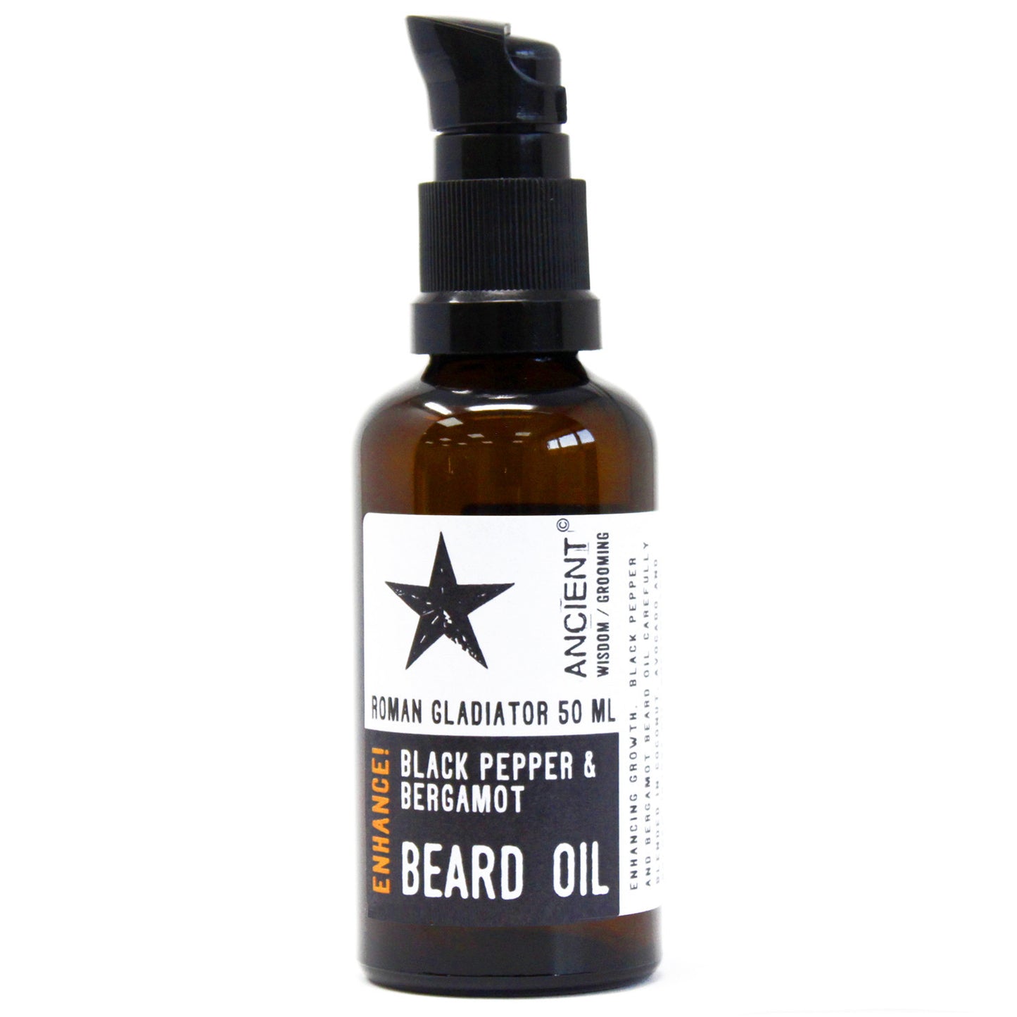 Óleos naturais para a barba | Roman Gladiator - Brilho