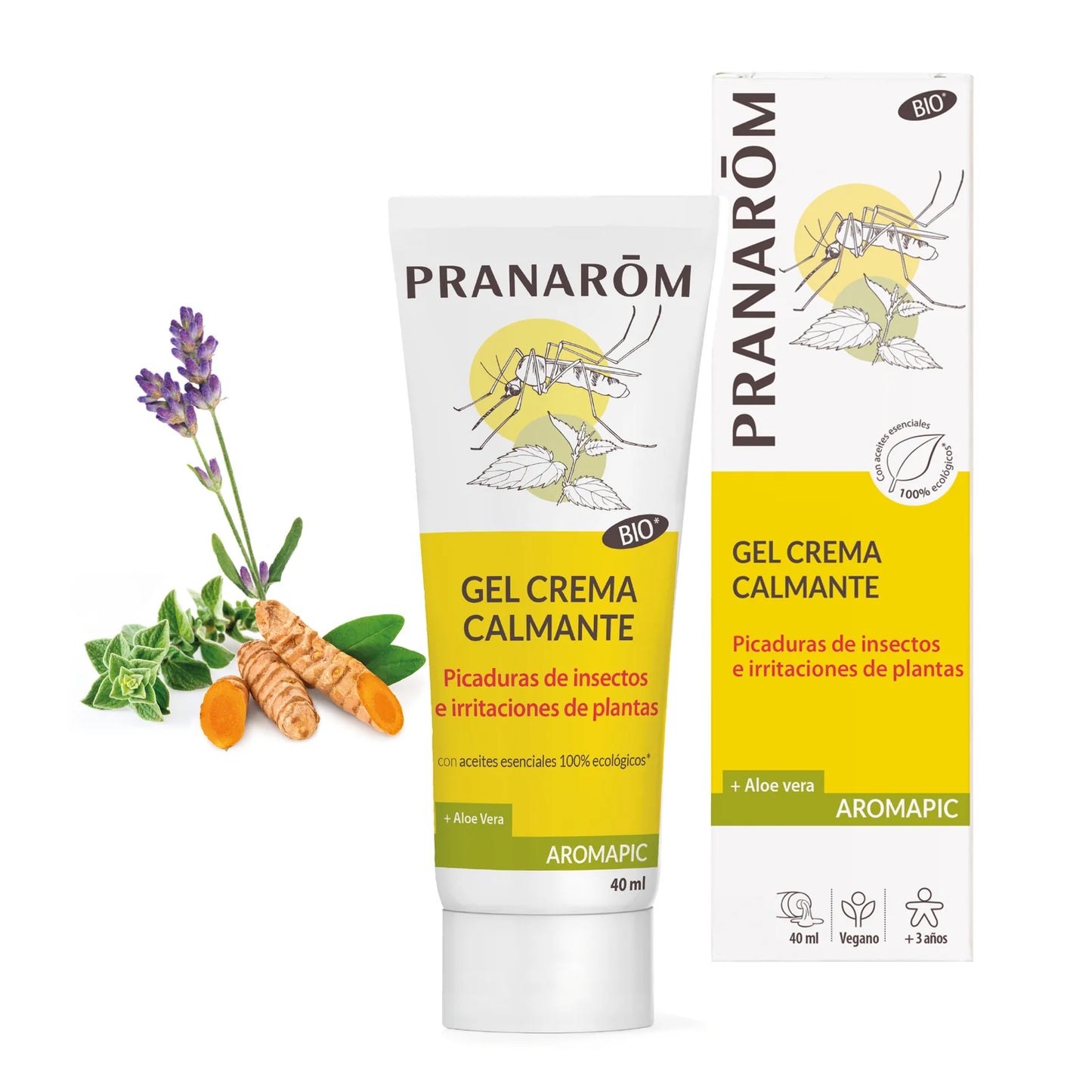 AROMAPIC Gel Creme Calmante | BIO – 40ML – PRANARÔM
