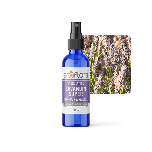 Hidrolato Orgânico (AB) de Lavandin super | 100% puro e natural (200ml)