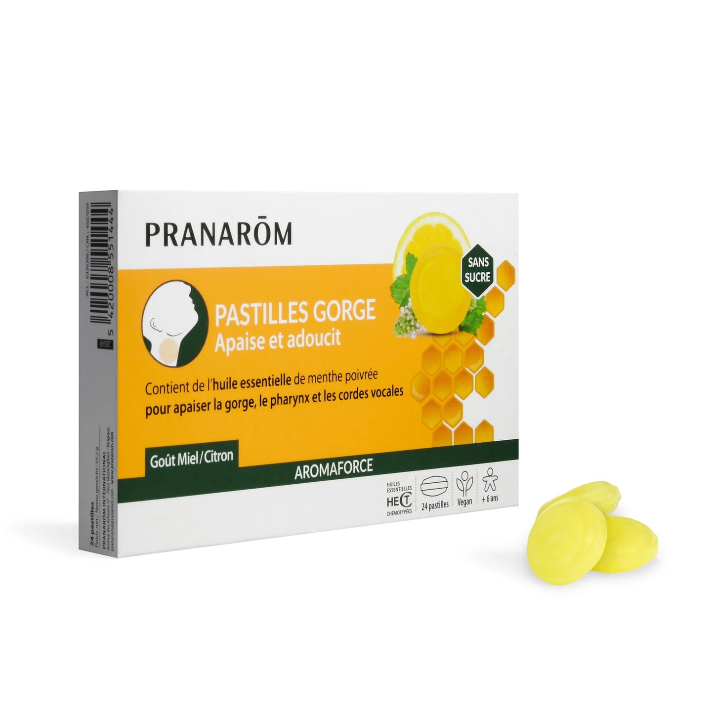 Pastilhas para a Garganta | 24 pastilhas – PRANARÔM
