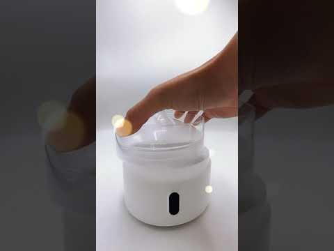 Difusor de Aroma de Sal do Himalaia - Luz Noturna - USB-C - Efeito Chama