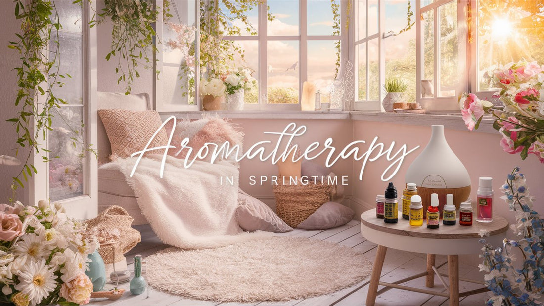 🌸 Aromaterapia para a Primavera: Renovação e Energia