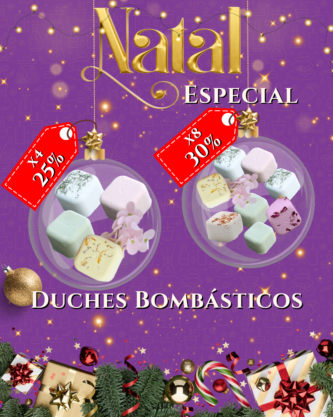 Bombas de Duche Aromaterapia