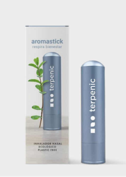 Aromastick - Inalador Nasal Ecológico para óleos essenciais | Plastic Free | Terpenic