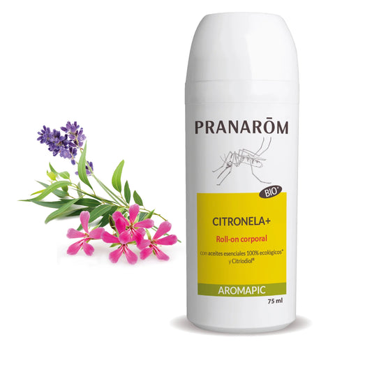 AROMAPIC ROLL-ON Leite Corporal Citronela | BIO – 75ML – PRANARÔM