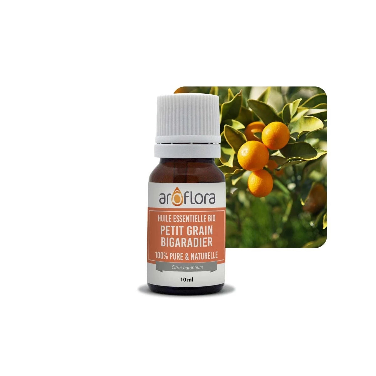 Óleo Essencial Orgânico (AB) de Petitgrain | 100% puro e natural (10ml)