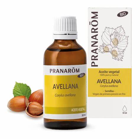 Óleo Vegetal de Avelã BIO | 50 ml - PRANARÔM